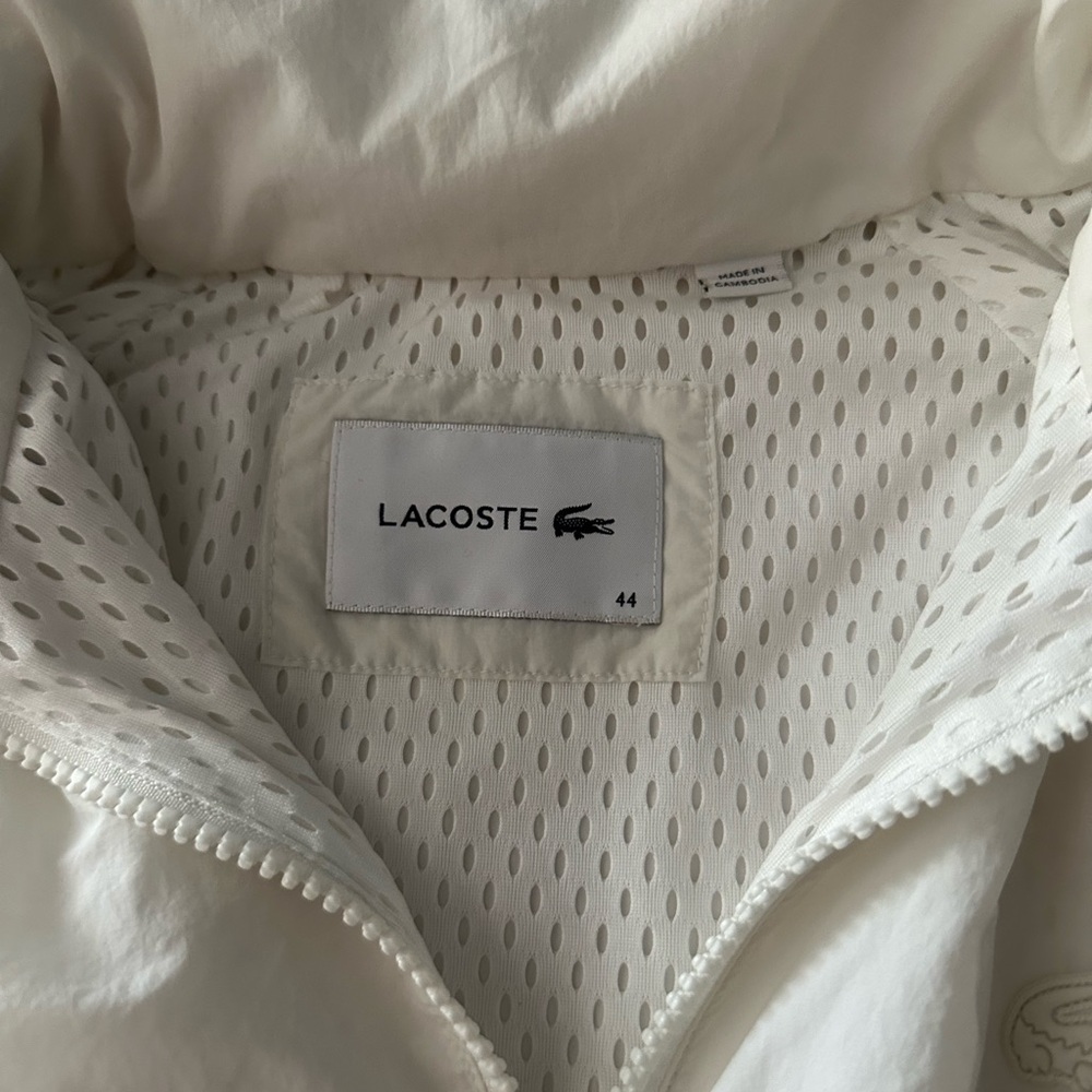 Lacoste Women's Cream Utility Jacket